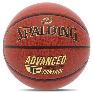 М'яч баскетбольний PU spalding advanced TF control 76870Y no7 коричневий