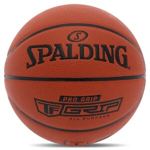 М'яч баскетбольний PU spalding TF PRO GRIP 76874Y no7 коричневий