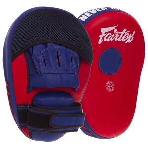 Лапа Вигнута з PU (2шт) FAIRTEX FMV13 (кріплення на липучці, р-р 32х21х7см, червоний-синій) в Києві от компании Интернет-магазин спортивных товаров "Sport Galaxy"