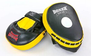 Лапа Вигнута шкіряна (2шт) BOXER 2012-01 Еліт (р-р 23х19х4,5см, кольори в асортименті) в Києві от компании Интернет-магазин спортивных товаров "Sport Galaxy"