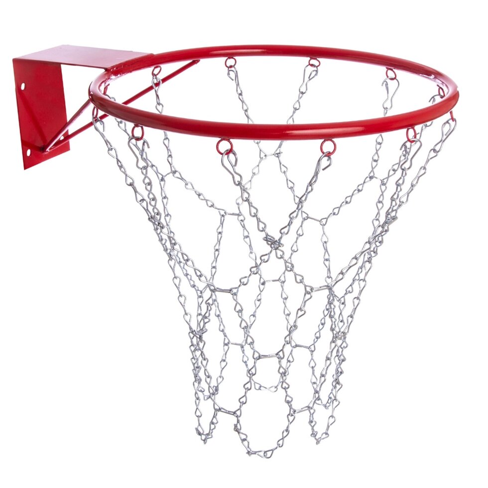 Баскетбольна сітка Zelart S-R6 Ланцюг 1шт від компанії Спортивний інтернет - магазин "One Sport" - фото 1