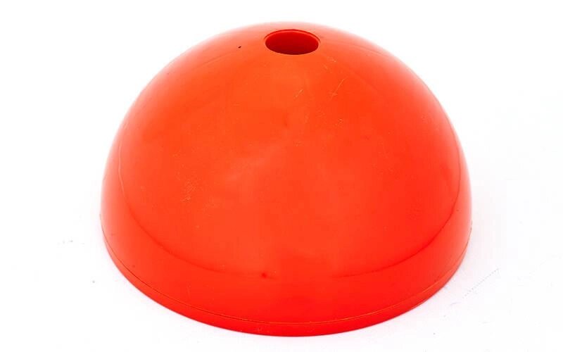 База під стійку водоналивная З-4595 (р-н d-19,3 см, h-10,5 см, пластик, оранжевий) від компанії Спортивний інтернет - магазин "One Sport" - фото 1