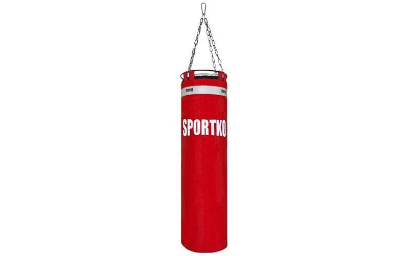 Бокс -бокс -бокс з кільцем та ланцюгом еліт SPORTKO MP-22 висота 110 см у асортименті від компанії Спортивний інтернет - магазин "One Sport" - фото 1