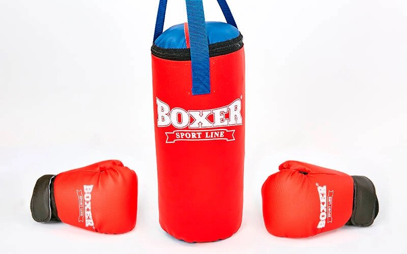 Боксерський набір дитячий BOXER 1008-2026 кольори в асортименті від компанії Спортивний інтернет - магазин "One Sport" - фото 1