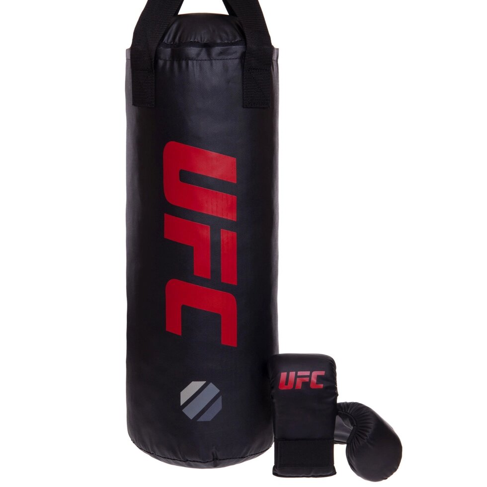 Боксерський набір дитячий UFC MMA UHY-75155 чорний від компанії Спортивний інтернет - магазин "One Sport" - фото 1