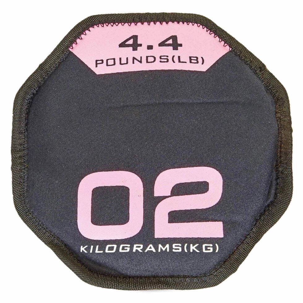Диск м'який - гантеля Record SandBells FI-5718-2 (вага-2 кг, d-22,5 см, неопрен, наповнювач-метал. кульки, від компанії Спортивний інтернет - магазин "One Sport" - фото 1