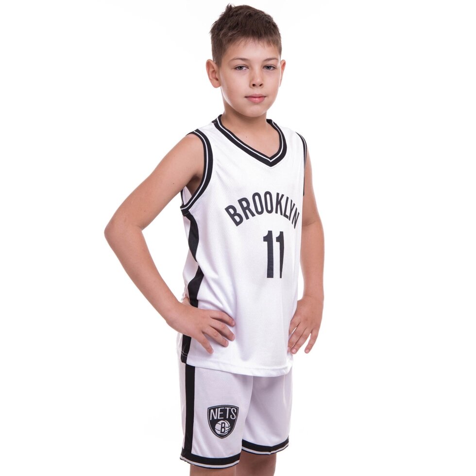 Форма баскетбольна дитяча NBA BROOKLYN 11 Zelart 3578 S-2XL кольори в асортименті від компанії Спортивний інтернет - магазин "One Sport" - фото 1