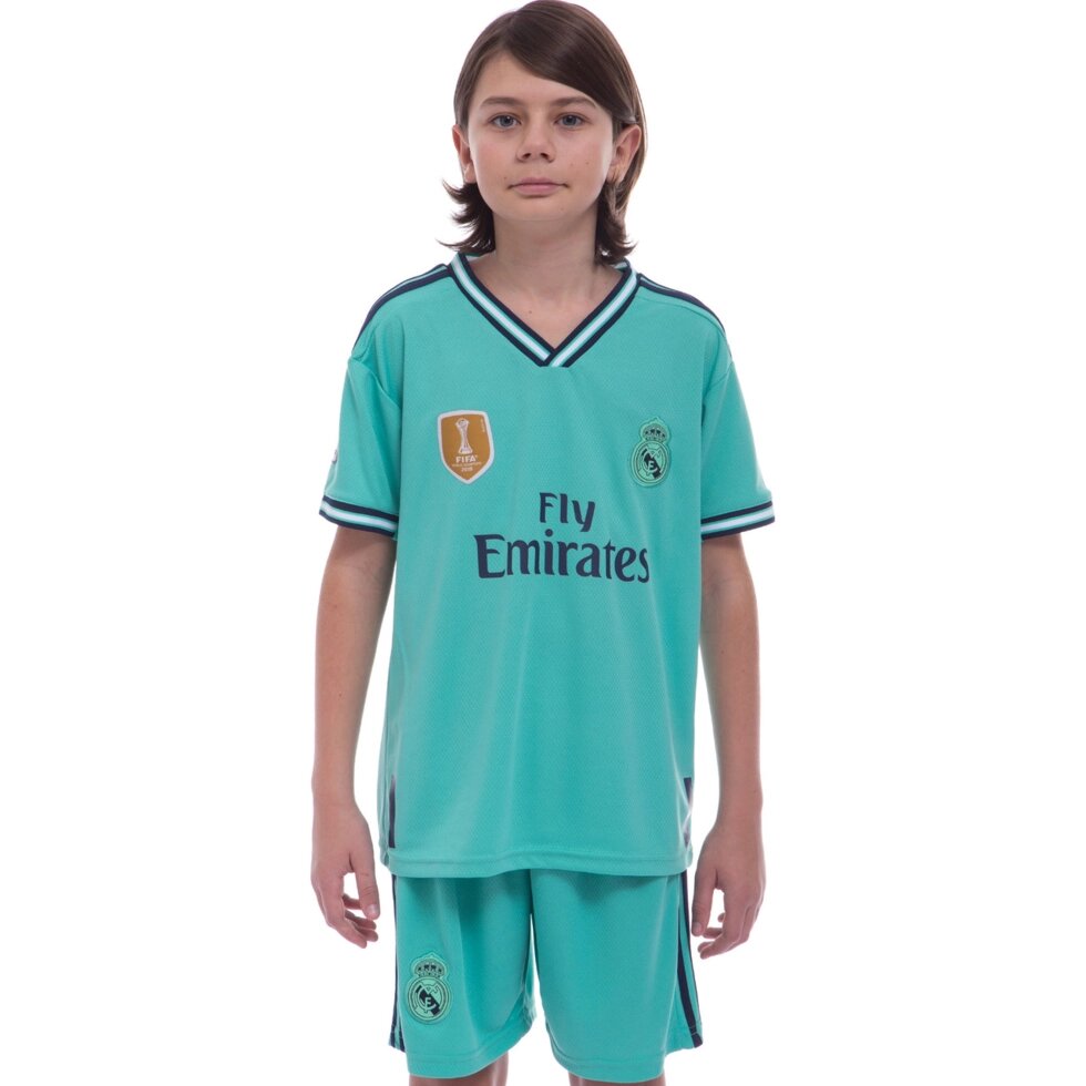 Форма футбольна дитяча REAL MADRID резервна 2020 Zelart CO-1058 6-14 років м'ятний від компанії Спортивний інтернет - магазин "One Sport" - фото 1