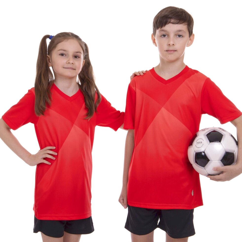 Форма футбольна дитяча Zelart CO-1902B зростання 120-150 см кольори в асортименті від компанії Спортивний інтернет - магазин "One Sport" - фото 1