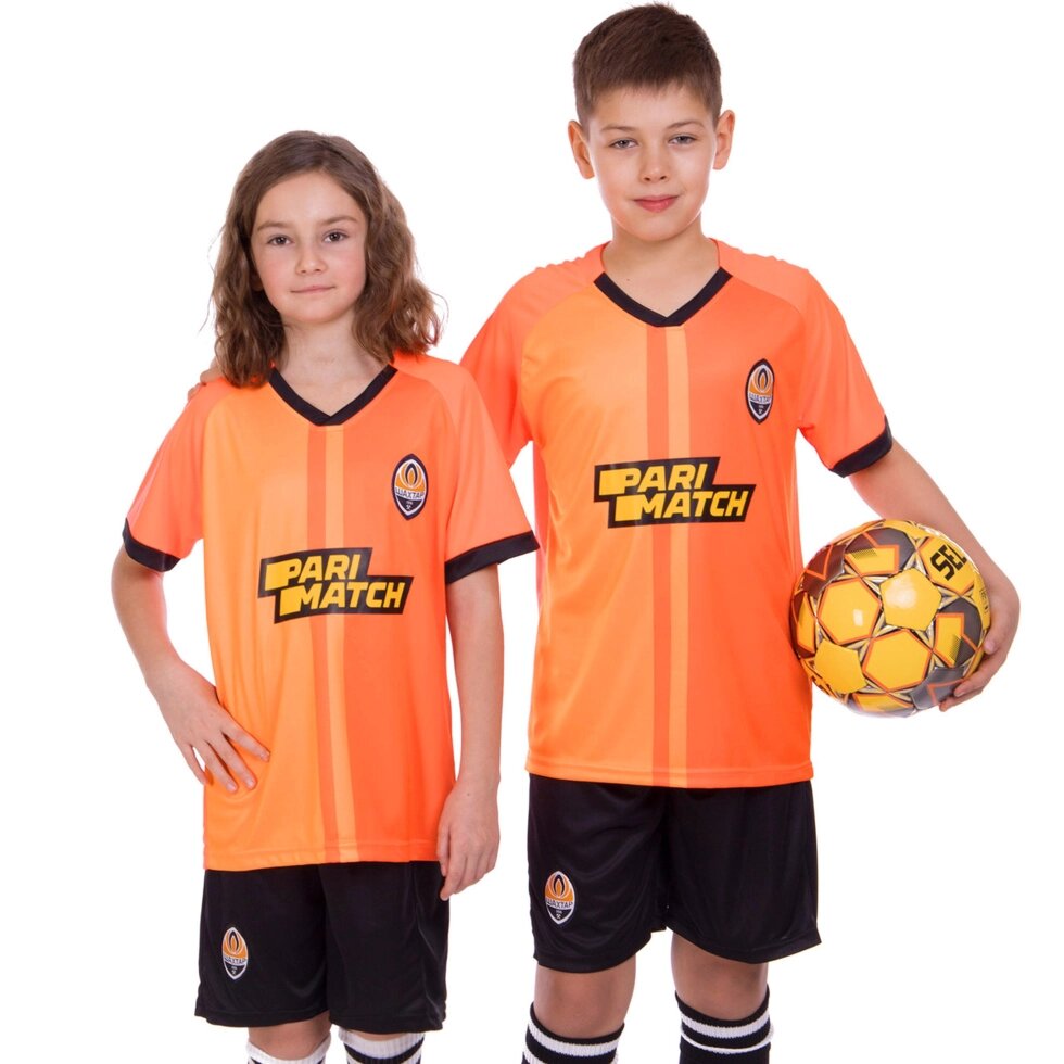 Форма футбольна дитяча Zelart ШАХТАР домашня 2020 Sport CO-1286 XS-XL помаранчевий від компанії Спортивний інтернет - магазин "One Sport" - фото 1