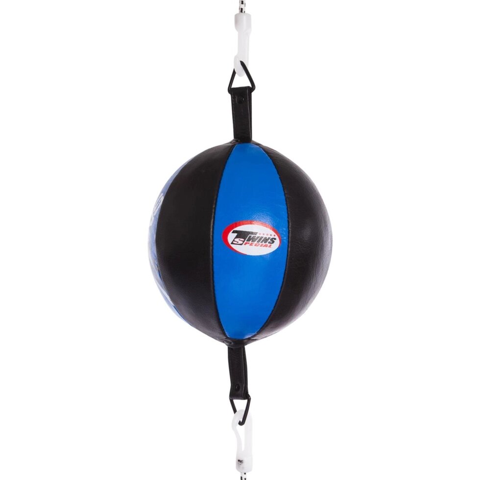 Груша пневматична Кругла на розтяжках TWN DPL020 DOUBLE BALL END (верх-PU, латекс. камера, d-см, кольору в від компанії Спортивний інтернет - магазин "One Sport" - фото 1