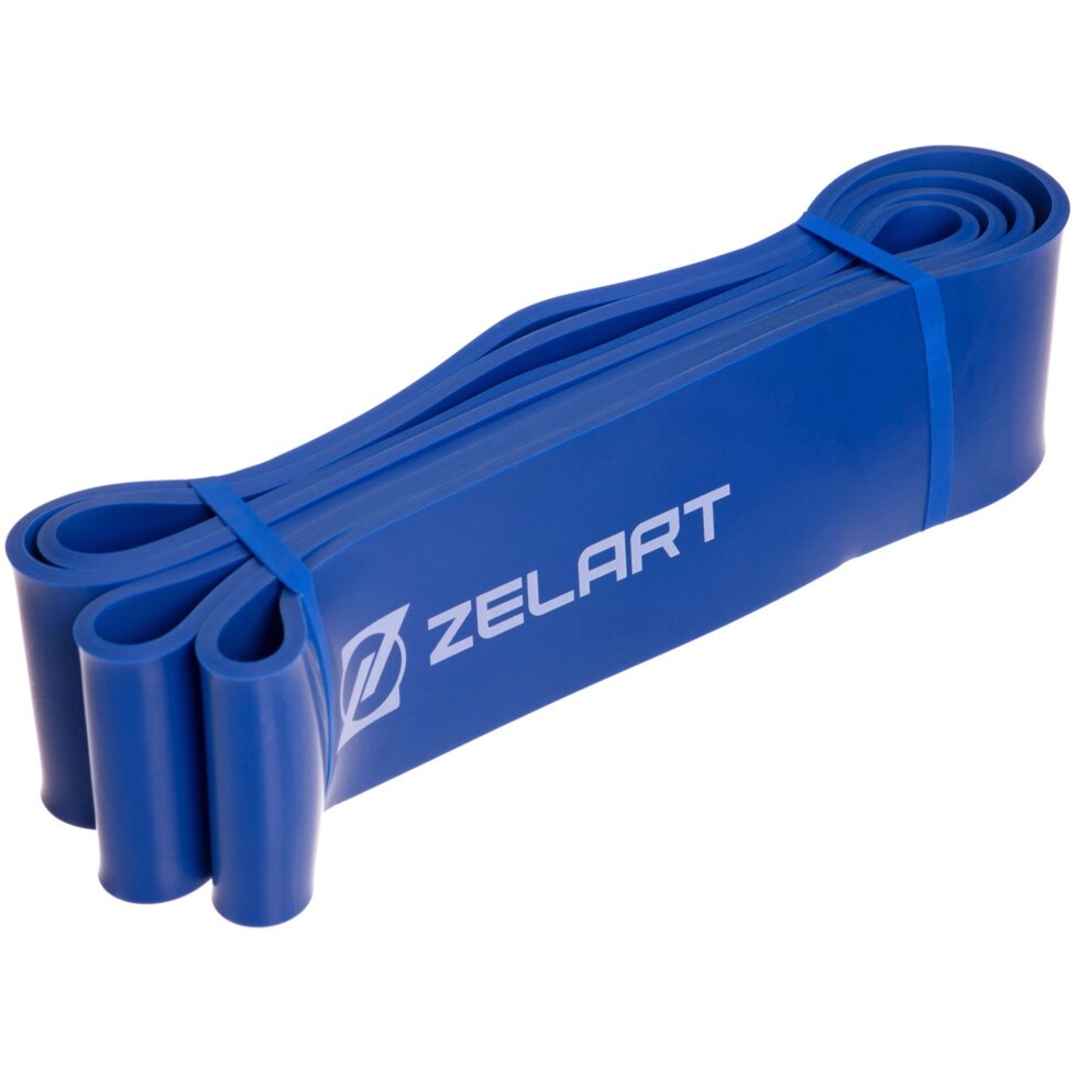 Гумка петля для підтягувань Zelart FI-2606-5 POWER LOOP 27-68кг синій від компанії Спортивний інтернет - магазин "One Sport" - фото 1