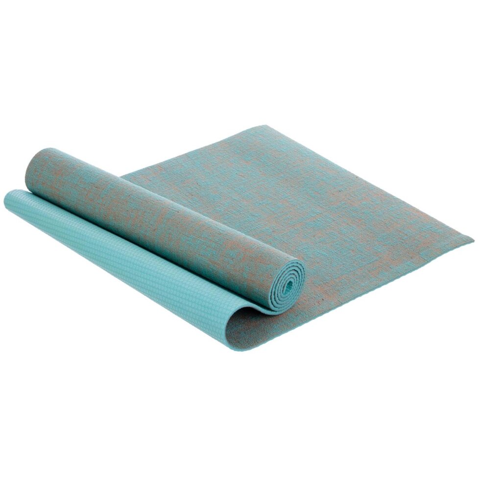 Килимок для йоги Джутовий (Yoga mat) Zelart FI-2441 розмір 1,85 м x 0,62 м x 6мм кольори в асортименті від компанії Спортивний інтернет - магазин "One Sport" - фото 1