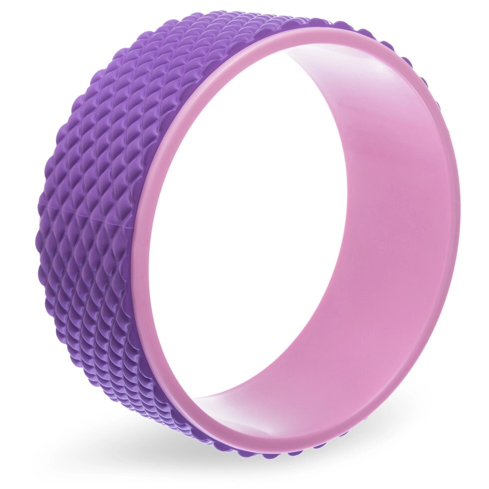 Колесо-кільце для йоги масажне FI-1749 Fit Wheel Yoga (EVA, PP, р-р 33х14см, кольори в асортименті) від компанії Спортивний інтернет - магазин "One Sport" - фото 1