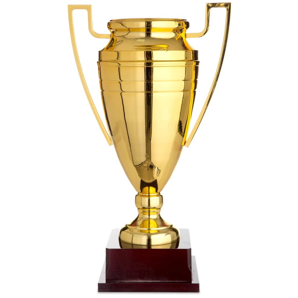 Кубок спортивний з ручками 1430B (метал, пластик, h-48см, b-28см, d чаші-16см, золото) від компанії Спортивний інтернет - магазин "One Sport" - фото 1