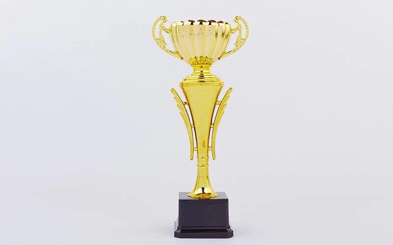 Кубок спортивний з ручками BEST C-8895A (пластик, h-34см, b-14см, d чаші-9см, золото) від компанії Спортивний інтернет - магазин "One Sport" - фото 1