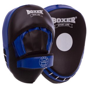 Лапа Вигнута Кожвініл (2шт) BOXER 2013-01 Еліт (р-р 23х19х4,5см, кольори в асортименті)