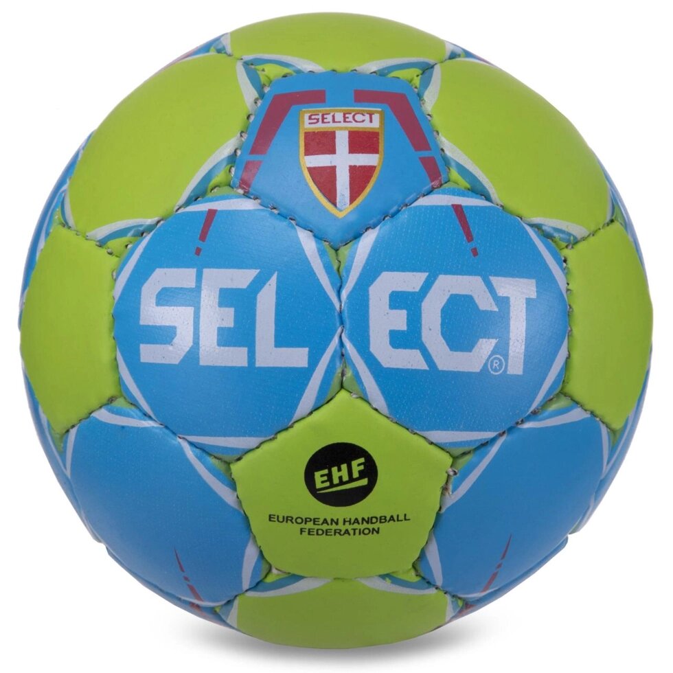М'яч для гандбола SELECT HB-3657-0 No0 PVC білий-чорний-червоний від компанії Спортивний інтернет - магазин "One Sport" - фото 1