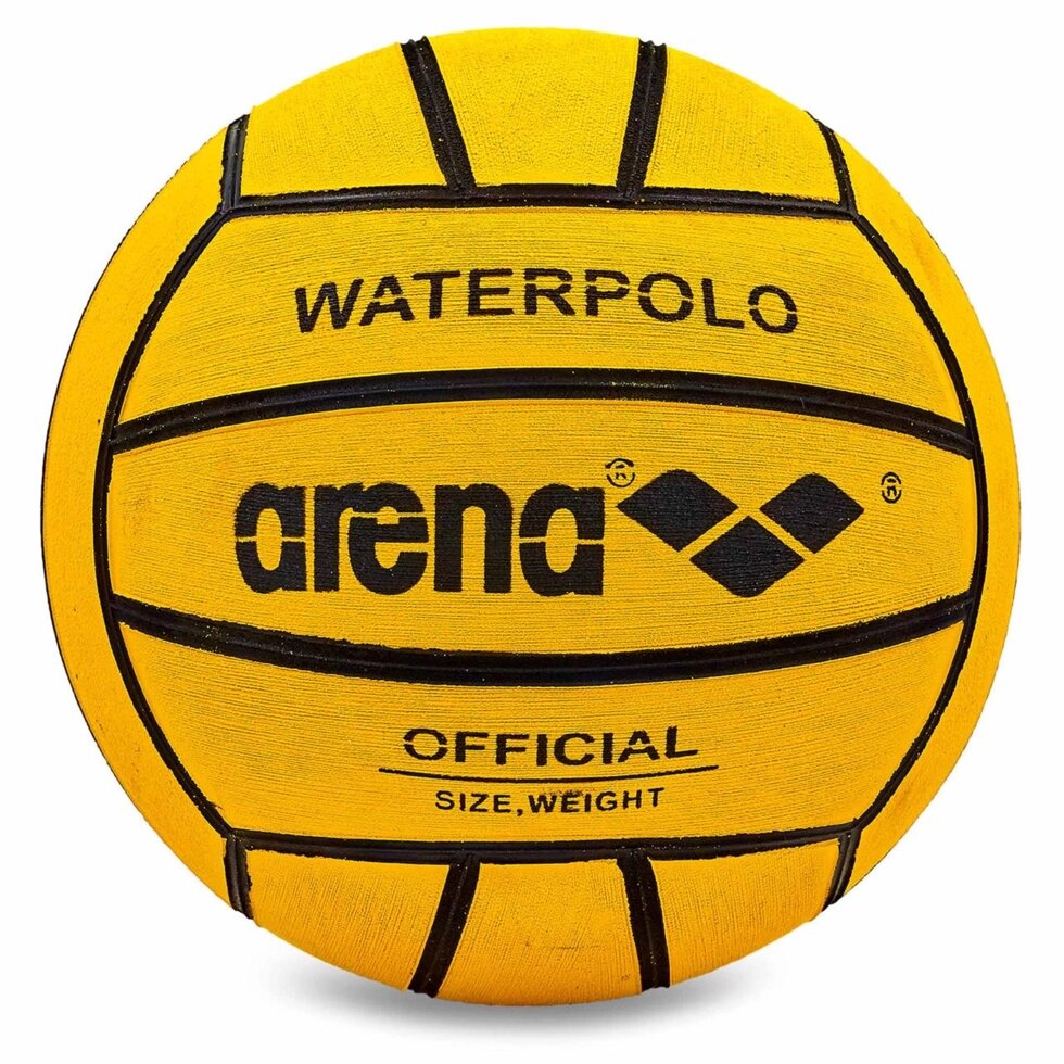 М'яч для водного поло ARENA AR-95202-39 (№5, гума) від компанії Спортивний інтернет - магазин "One Sport" - фото 1