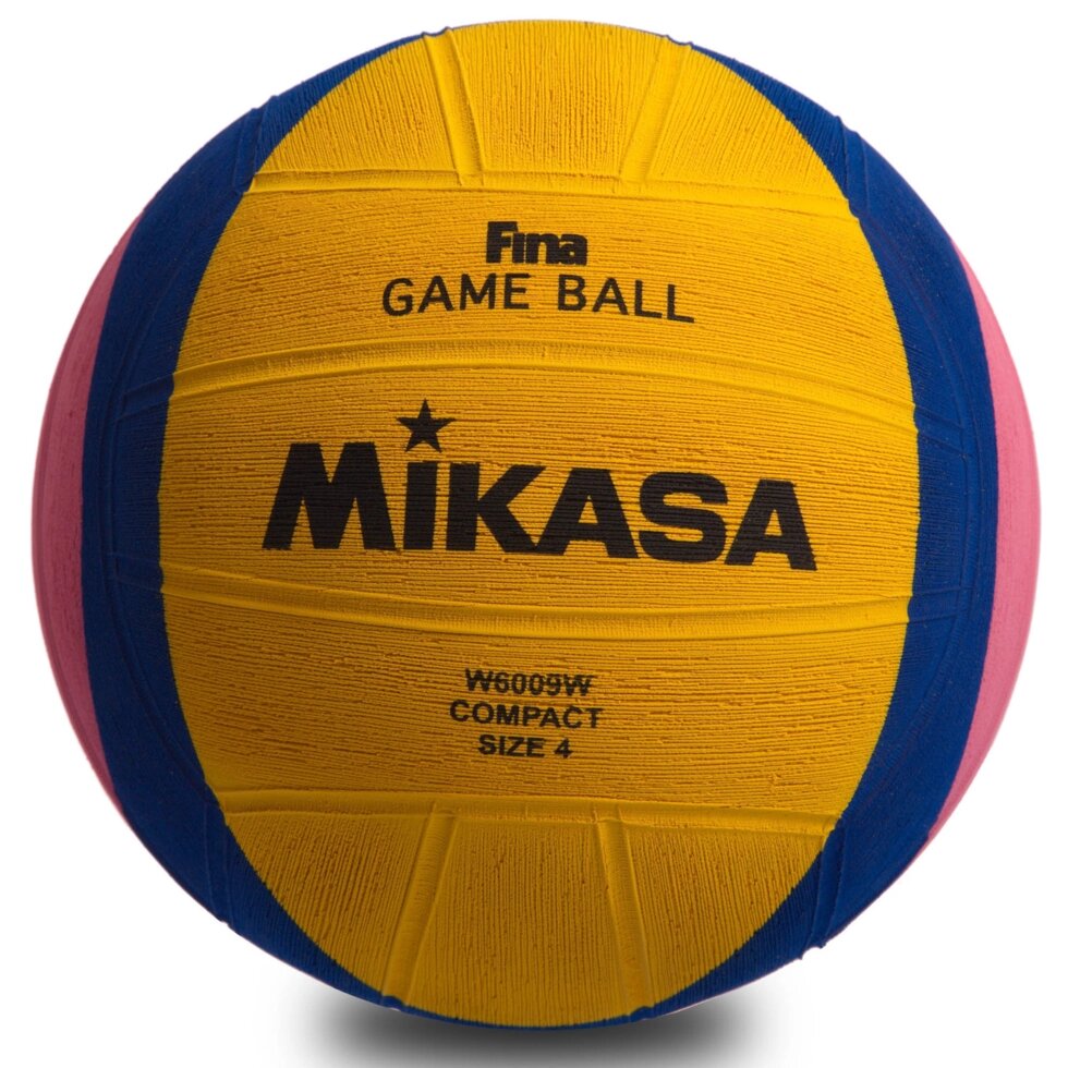 М'яч для водного поло MIKASA W6009W (№4, гума) від компанії Спортивний інтернет - магазин "One Sport" - фото 1