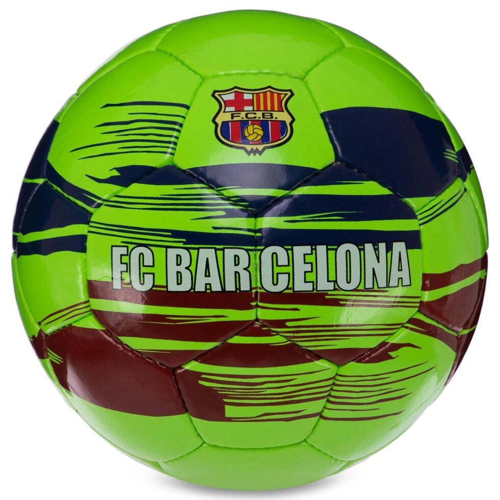 М'яч футбольний FC BARSELONA BALLONSTAR FB-3473 №5 PU від компанії Спортивний інтернет - магазин "One Sport" - фото 1