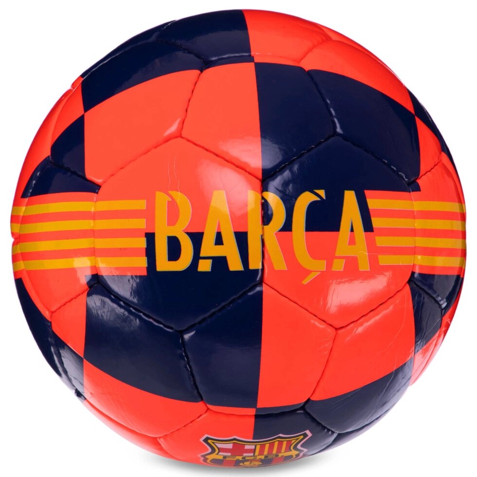 М'яч футбольний FCB BARCA BALLONSTAR FB-3470 №5 PU від компанії Спортивний інтернет - магазин "One Sport" - фото 1