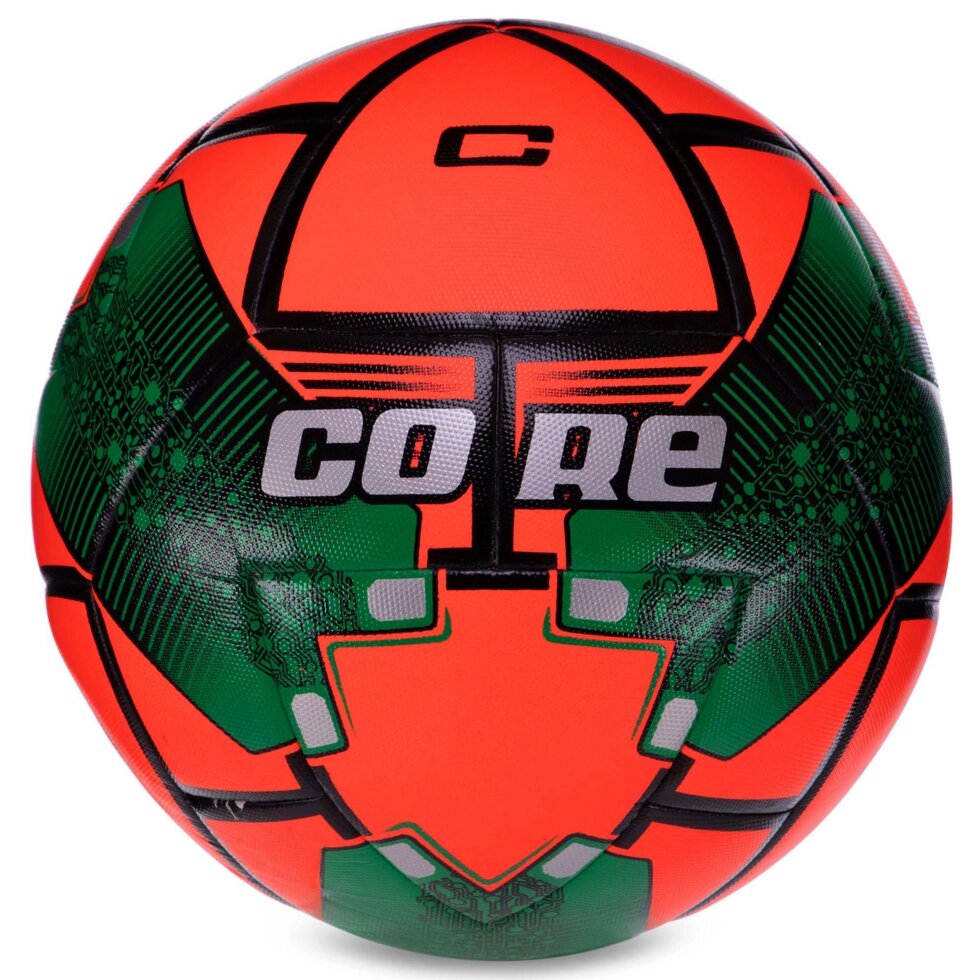 М'яч футбольний HYBRID SHINY CORE FIGHTER FB-3136 №5 PU кольори в асортименті від компанії Спортивний інтернет - магазин "One Sport" - фото 1