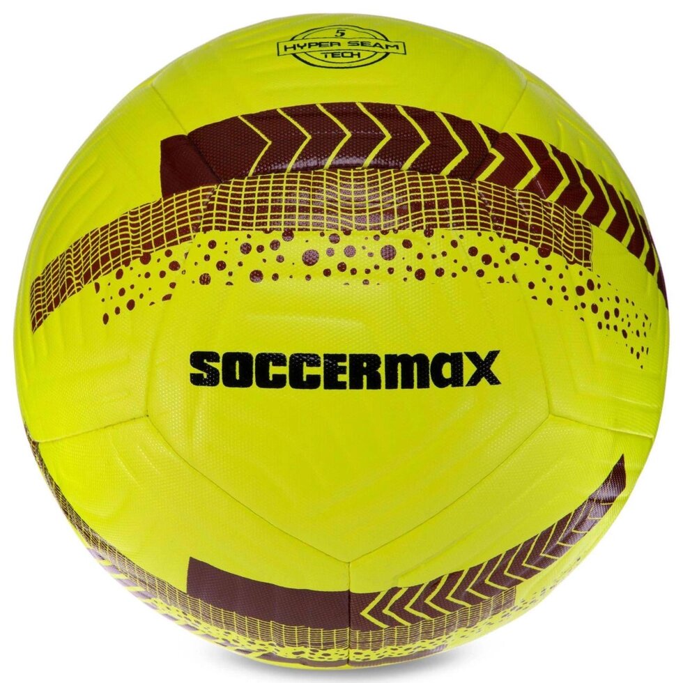 М'яч футбольний HYBRID SOCCERMAX FIFA FB-3113 №5 PU кольори в асортименті від компанії Спортивний інтернет - магазин "One Sport" - фото 1