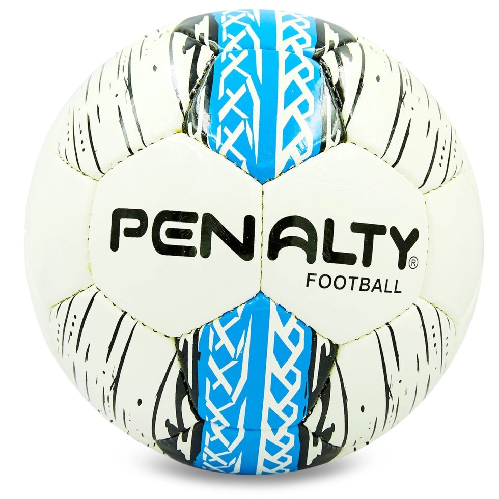 М'яч футбольний №5 CORD SHINE PENALTY PEN-13-CS (№5, 5 сл., зшитий вручну, кольори в асортименті) від компанії Спортивний інтернет - магазин "One Sport" - фото 1