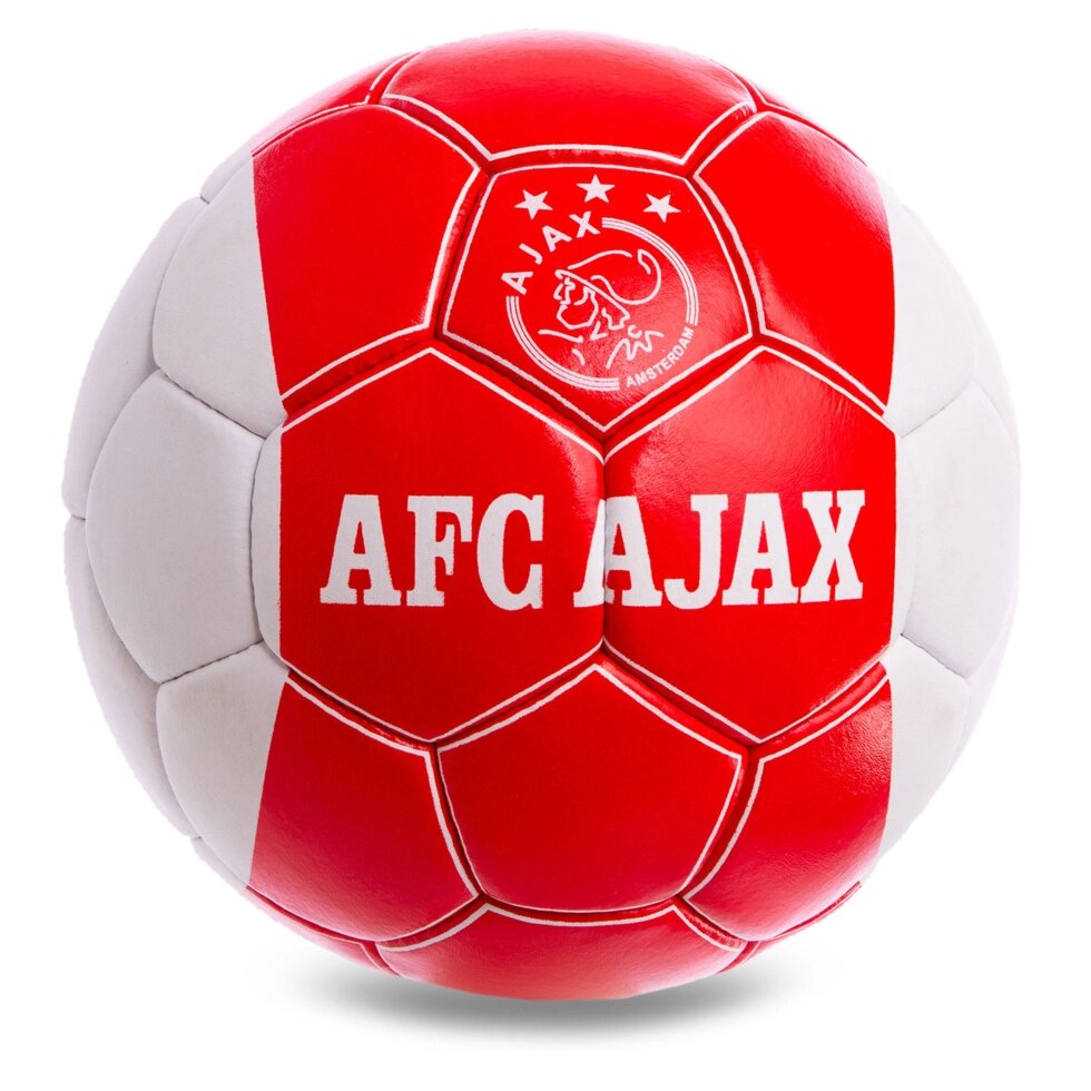 М'яч футбольний №5 Гриппи 5сл. AJAX FB-0641 (№5, 5 сл., зшитий вручну) від компанії Спортивний інтернет - магазин "One Sport" - фото 1