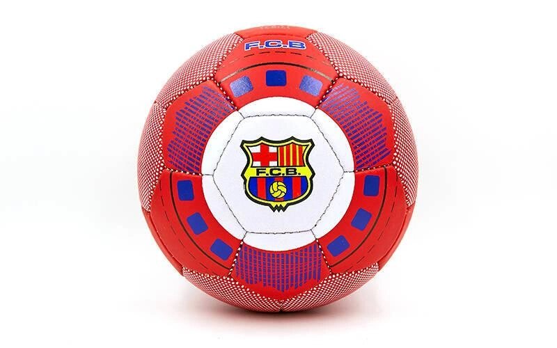 М'яч футбольний №5 Гриппи 5сл. BARCELONA FB-0047-771 (№5, 5 сл., зшитий вручну) від компанії Спортивний інтернет - магазин "One Sport" - фото 1