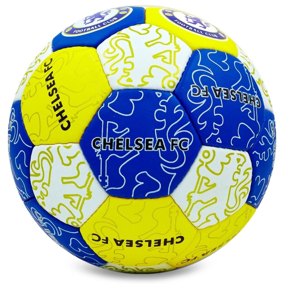 М'яч футбольний №5 Гриппи 5сл. CHELSEA FB-0047-109 (№5, 5 сл., зшитий вручну) від компанії Спортивний інтернет - магазин "One Sport" - фото 1