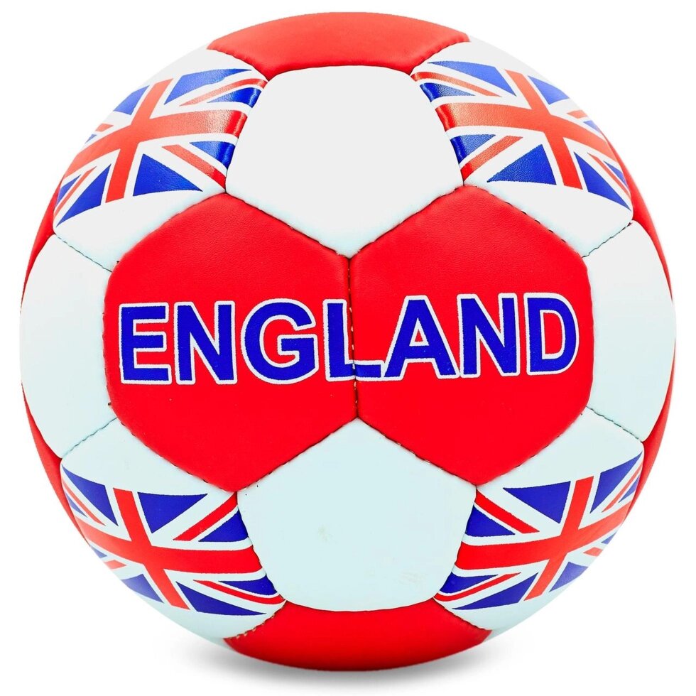 М'яч футбольний №5 Гриппи 5сл. ENGLAND FB-0047-138 (№5, 5 сл., зшитий вручну) від компанії Спортивний інтернет - магазин "One Sport" - фото 1