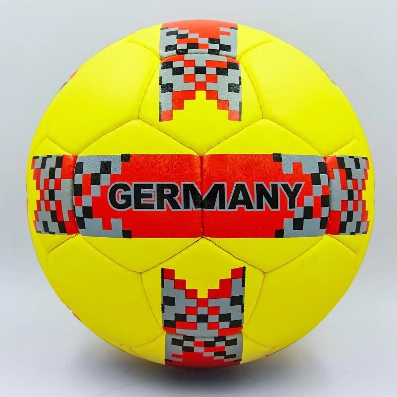 М'яч футбольний №5 Гриппи 5сл. GERMANY FB-0124 (№5, 5 сл., зшитий вручну) від компанії Спортивний інтернет - магазин "One Sport" - фото 1