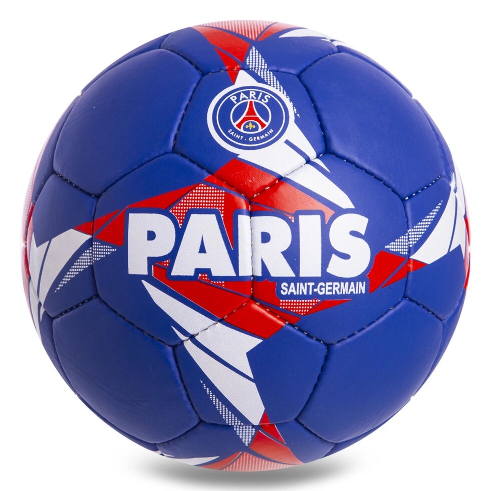 М'яч футбольний №5 Гриппи 5сл. PARIS SAINT-GERMAIN FB-0813 (№5, 5 сл., зшитий вручну) від компанії Спортивний інтернет - магазин "One Sport" - фото 1