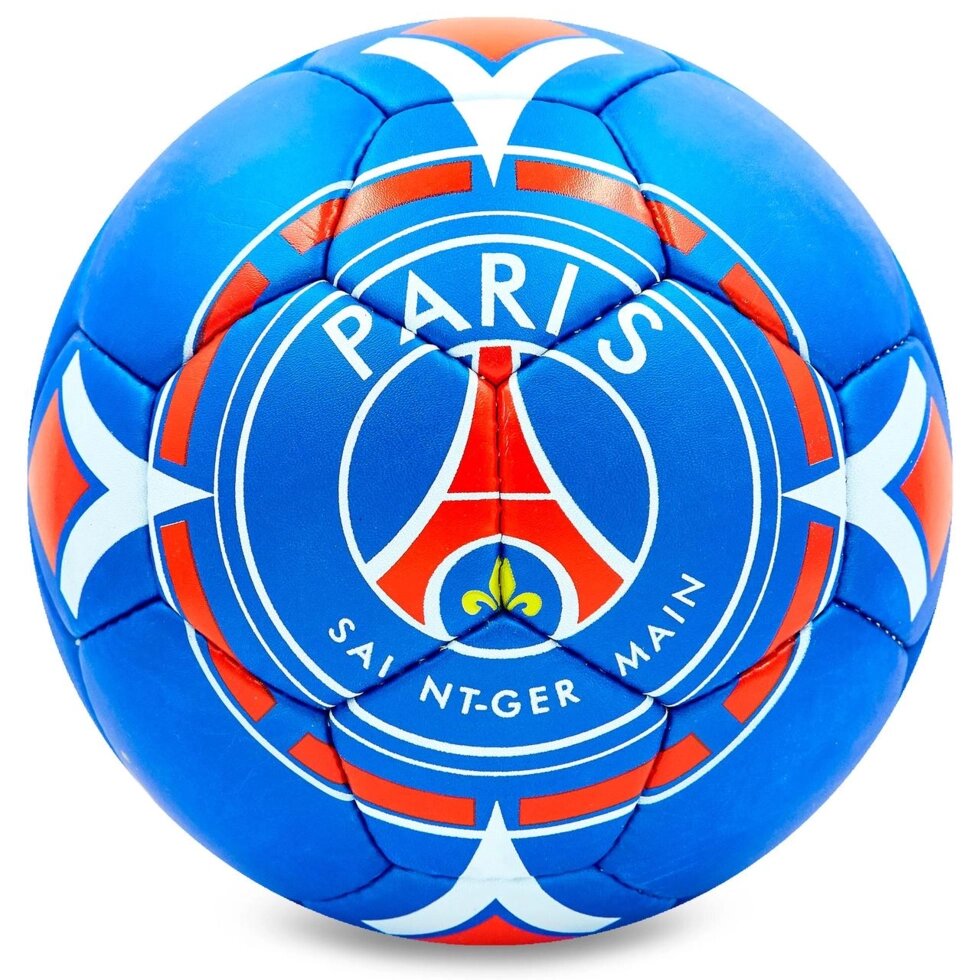 М'яч футбольний №5 Гриппи 5сл. PARIS SAINT-GERMAIN FB-6725 (№5, 5 сл., зшитий вручну) від компанії Спортивний інтернет - магазин "One Sport" - фото 1