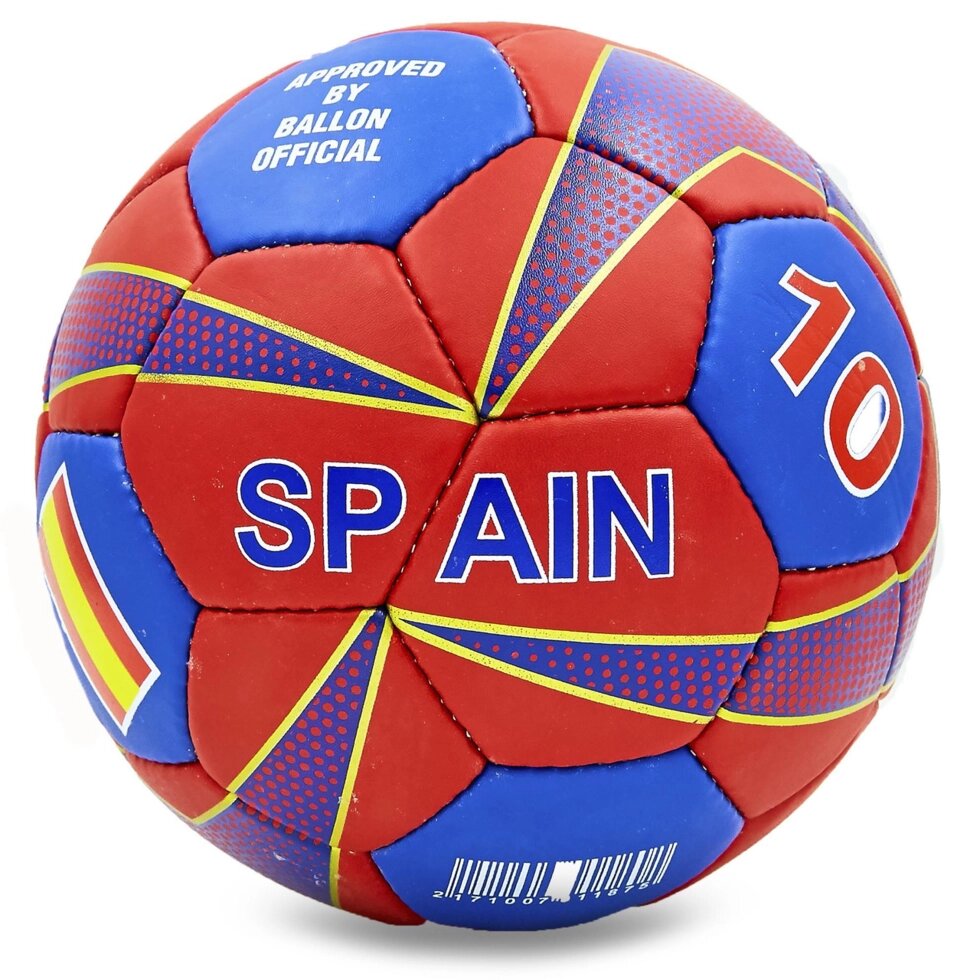 М'яч футбольний №5 Гриппи 5сл. SPAIN FB-0047-753 (№5, 5 сл., зшитий вручну) від компанії Спортивний інтернет - магазин "One Sport" - фото 1