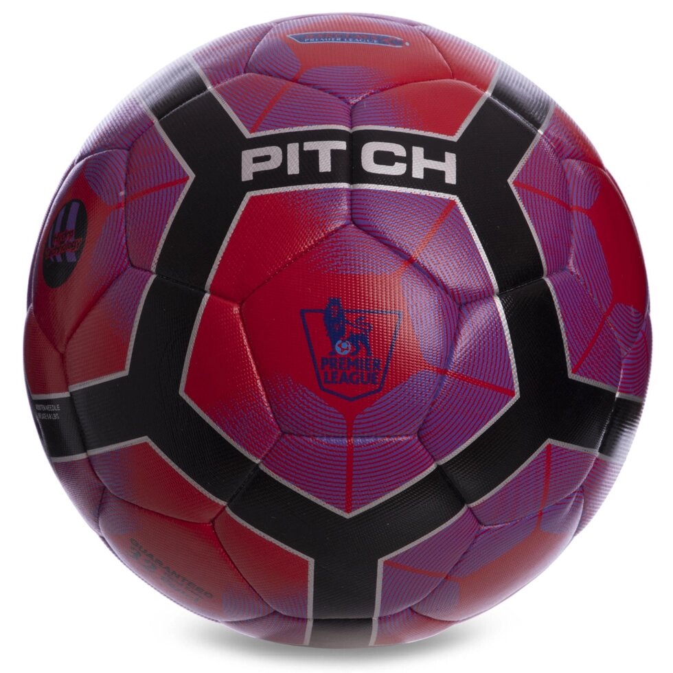 М'яч футбольний №5 PU HYDRO TECHNOLOGY SHINE PREMIER LEAGUE FB-5825 (№5, 5 сл., зшитий вручну) від компанії Спортивний інтернет - магазин "One Sport" - фото 1
