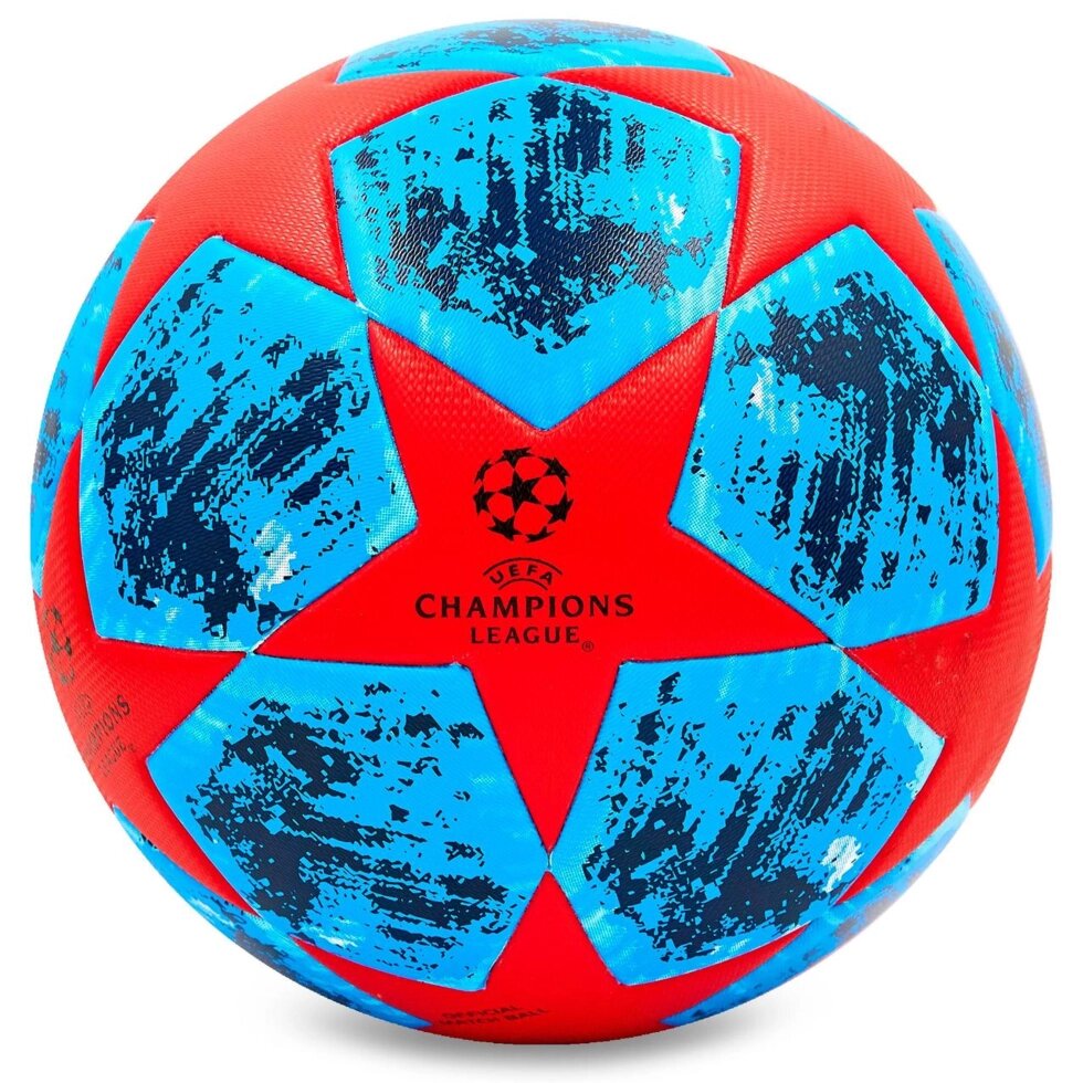 М'яч футбольний №5 PU ламін. Клеєний CHAMPIONS LEAGUE 2018-2019 FB-6881 (№5, кольори в асортименті) від компанії Спортивний інтернет - магазин "One Sport" - фото 1