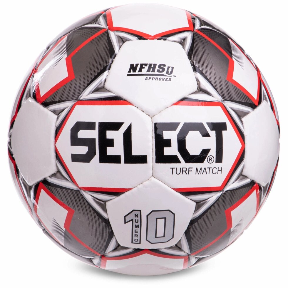 М'яч футбольний ST NUMERO 10 TURF MATCH-IMS/NFHS FB-4788 №5 PU кольори в асортименті від компанії Спортивний інтернет - магазин "One Sport" - фото 1