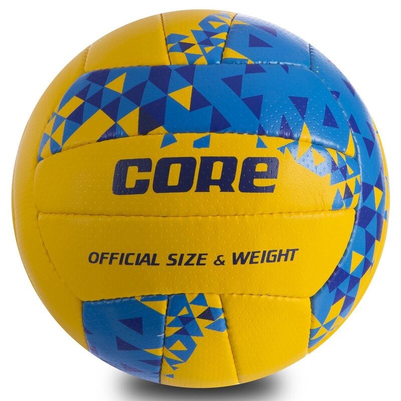 М'яч волейбольний COMPOSITE LEATHER CORE CRV-032 (COMPOSITE LEATHER, №5, 3 шари, зшитий вручну) від компанії Спортивний інтернет - магазин "One Sport" - фото 1