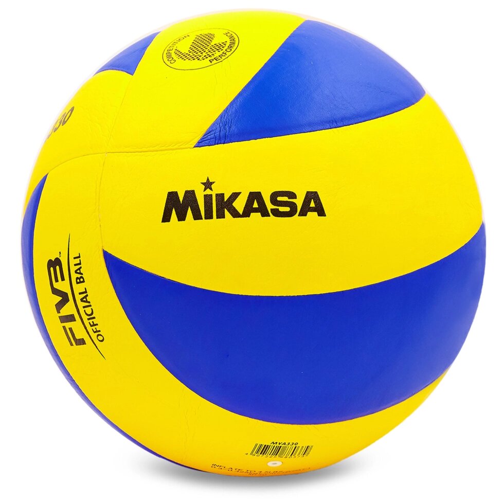 М'яч волейбольний MIK MVA-330 VB-1846 No5 PU клеєний від компанії Спортивний інтернет - магазин "One Sport" - фото 1