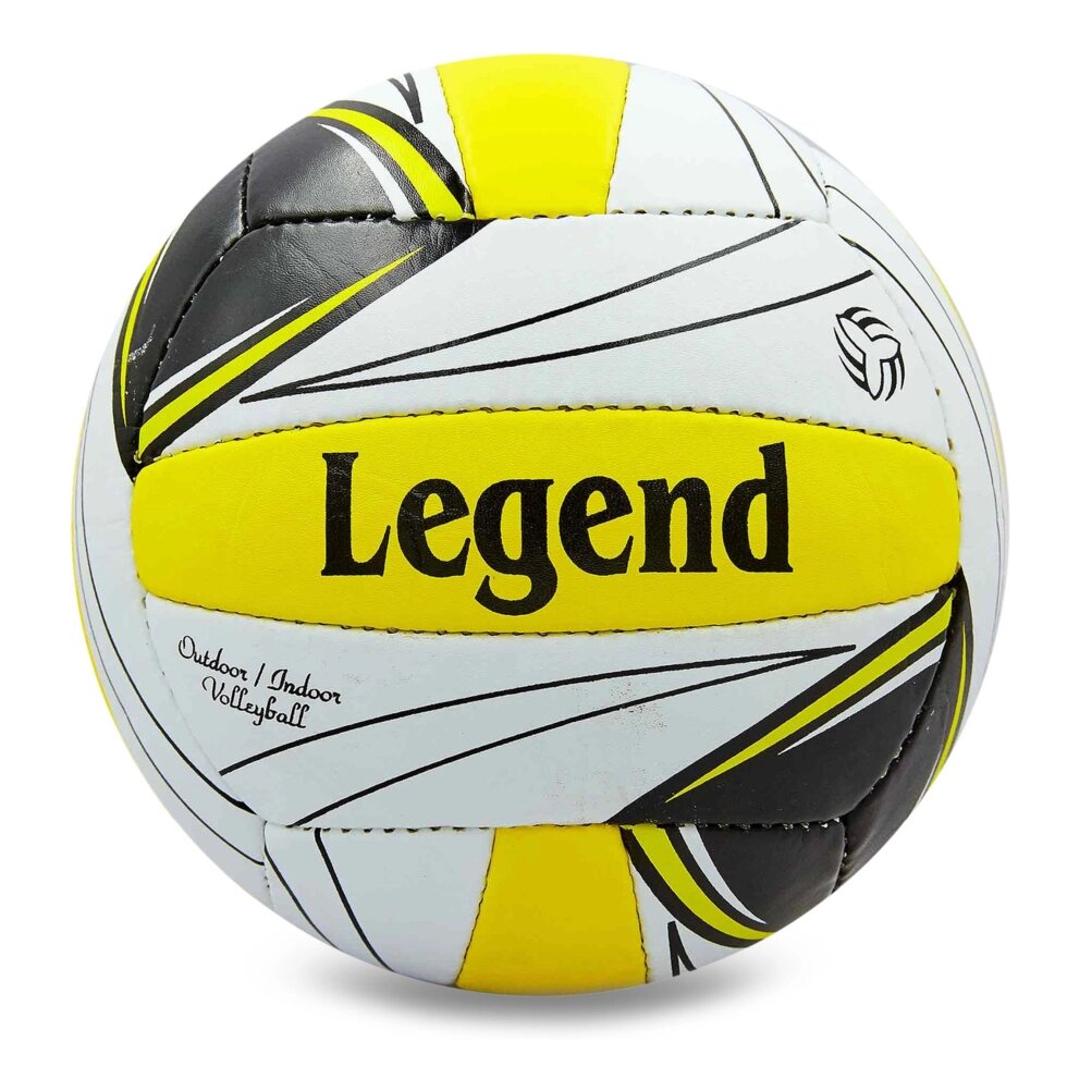 М'яч волейбольний PU LEGEND LG0144 (PU, №5, 3 шари, зшитий вручну) від компанії Спортивний інтернет - магазин "One Sport" - фото 1