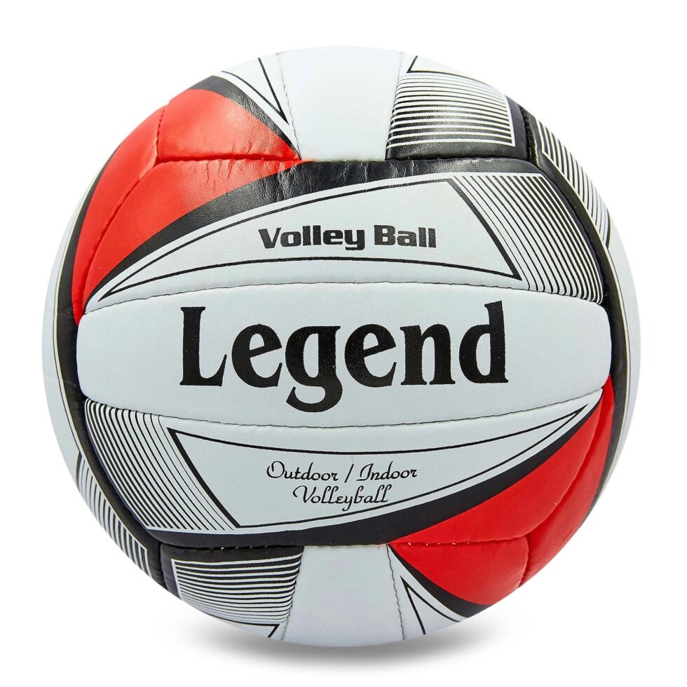 М'яч волейбольний PU LEGEND LG0156 (PU, №5, 3 шари, зшитий вручну) від компанії Спортивний інтернет - магазин "One Sport" - фото 1