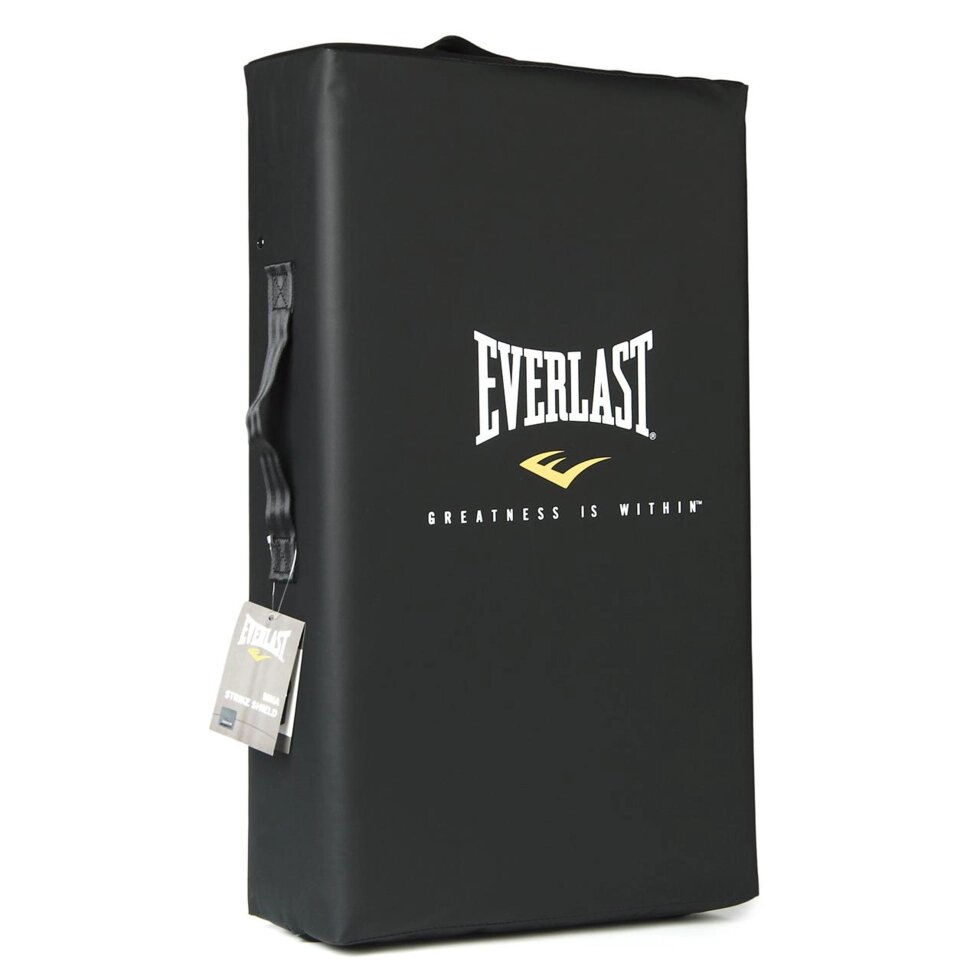 Маківара Пряма (1шт) PU EVERLAST 7330B MMA STRIKE SHIELD (підтримка для рук, р-р 65х38х15см, чорний) від компанії Спортивний інтернет - магазин "One Sport" - фото 1