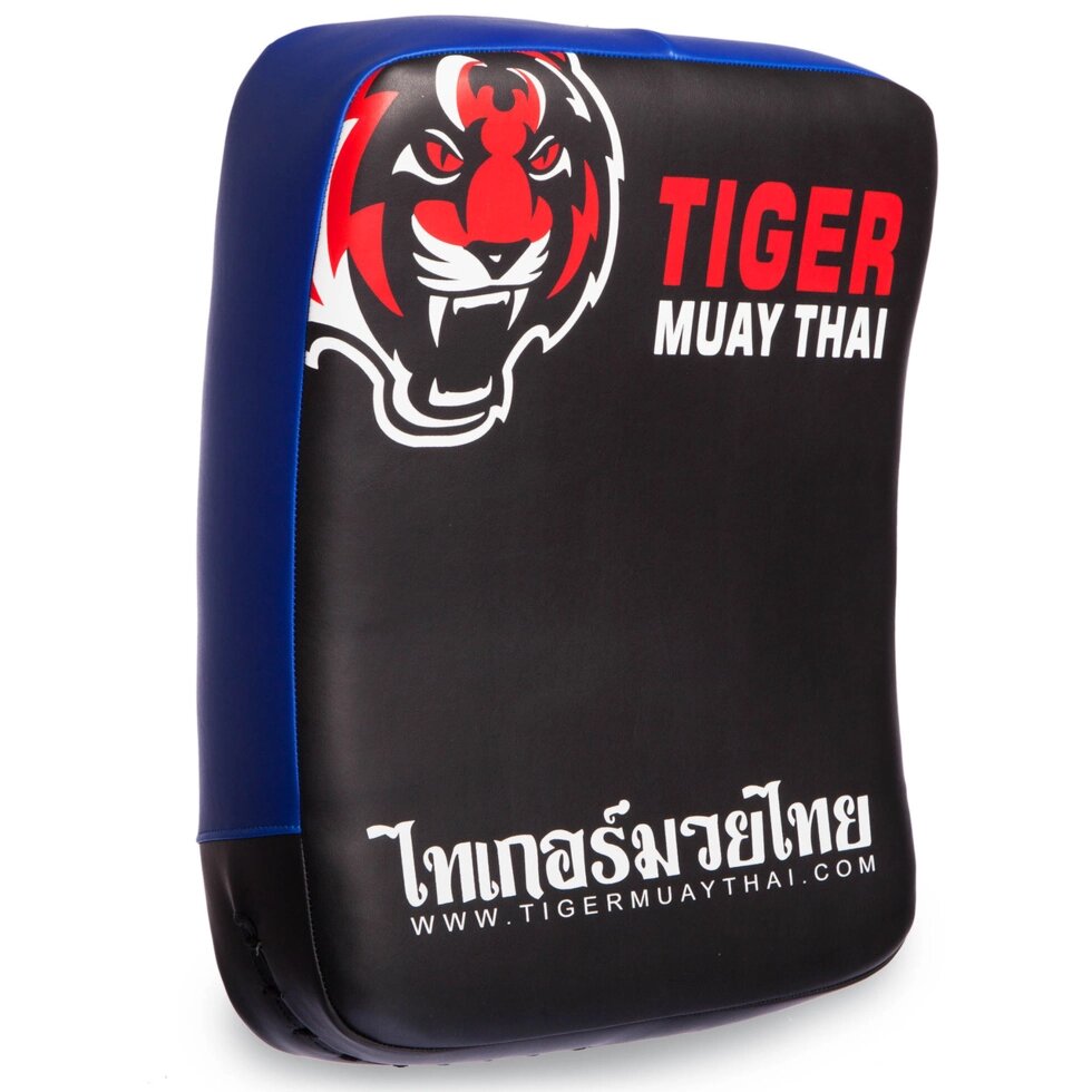 Маківара Вигнута (1шт) шкіряна MAUY THAI TIGER 0676 (підтримка для рук, р-р 40см, кольори в асортименті) від компанії Спортивний інтернет - магазин "One Sport" - фото 1