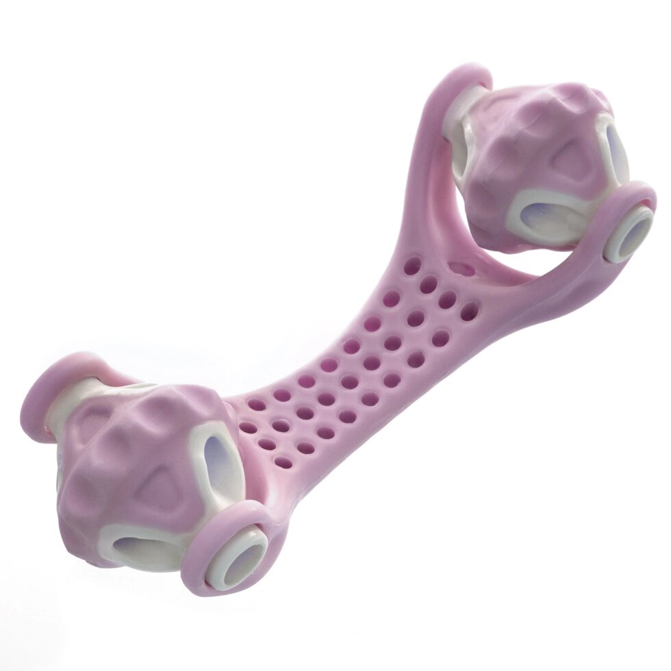 Масажер-роликовий ручний 2 масажера Massage Roller FI-1532 (пластик, 2 масажних елемента, кольори в від компанії Спортивний інтернет - магазин "One Sport" - фото 1