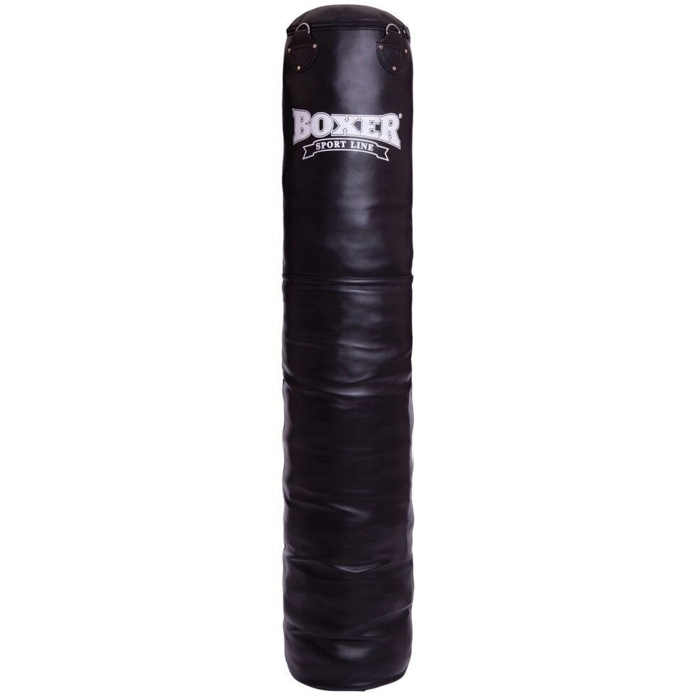 Мішок боксерський Циліндр BOXER Класик 1001-011 висота 180см чорний від компанії Спортивний інтернет - магазин "One Sport" - фото 1