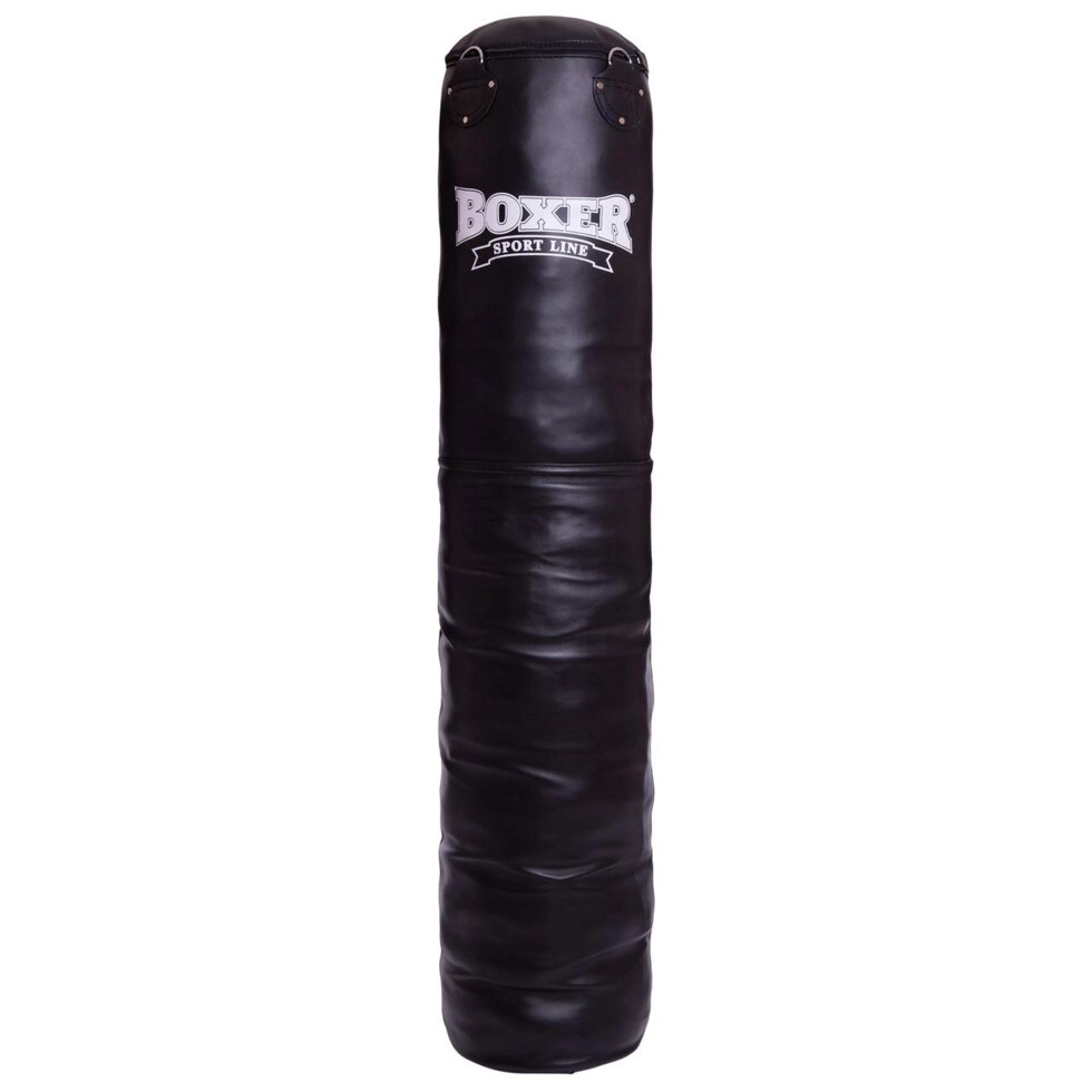 Мішок боксерський Циліндр BOXER Класик 1001-012 висота 160см чорний від компанії Спортивний інтернет - магазин "One Sport" - фото 1