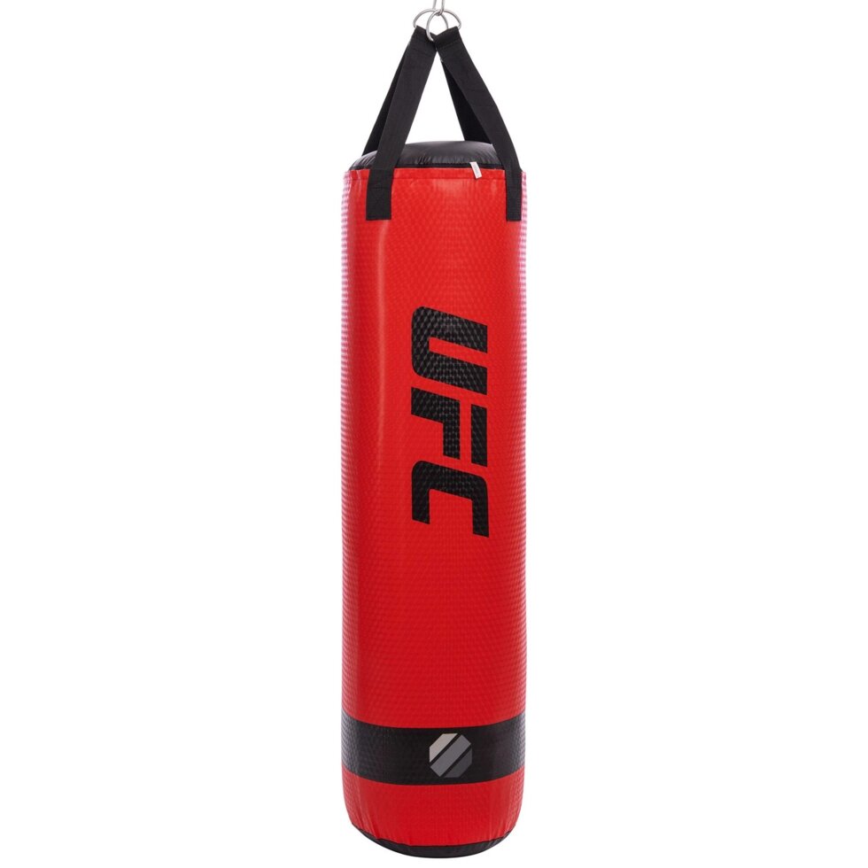 Мішок боксерський Циліндр PVC h-117см UFC MMA UHK-69747 (d-33см, вага 36 кг, червоний) від компанії Спортивний інтернет - магазин "One Sport" - фото 1